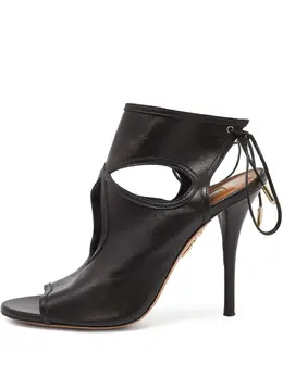 Aquazzura: Чёрные сандалии  Sexy Thing