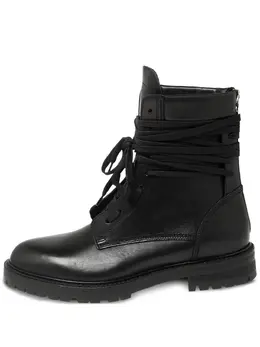 AMIRI: Чёрные ботинки 