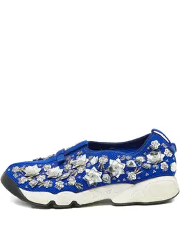 Christian Dior Pre-Owned: Голубые кроссовки 