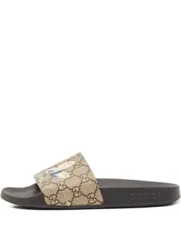 Gucci Pre-Owned: Коричневые сабо 