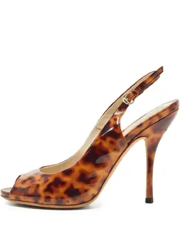 Gucci Pre-Owned: Коричневые туфли 
