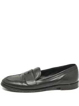 Prada Pre-Owned: Чёрные лоферы 