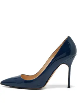 Manolo Blahnik: Синие туфли 