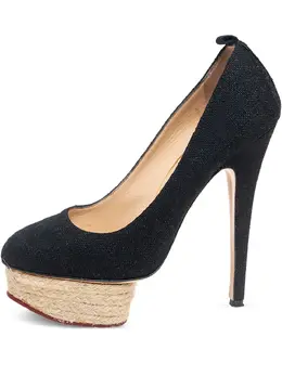 Charlotte Olympia: Чёрные туфли 