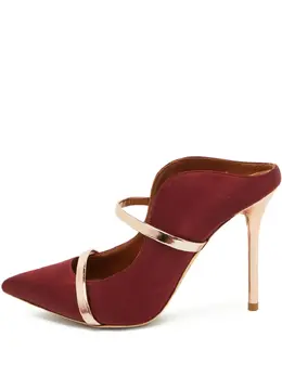 Malone Souliers: Бордовые сабо 