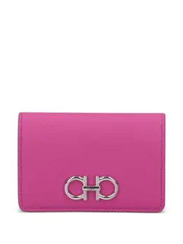 Ferragamo: Розовый картхолдер 