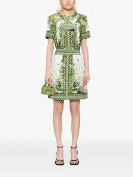 Mary Katrantzou: Платье с растительным принтом 