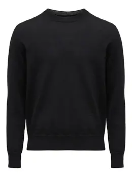 MM6 Maison Margiela: Чёрный свитер 