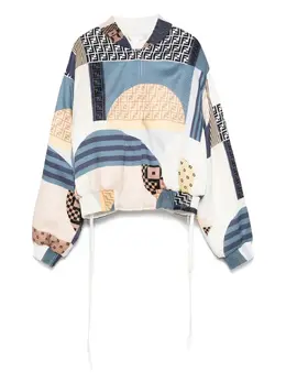 FENDI: Голубая куртка 