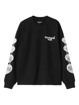 Carhartt WIP: Чёрная футболка 