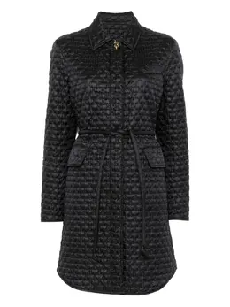 Moncler: Стёганое пальто 