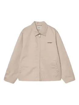 Carhartt WIP: Бежевая куртка  Script