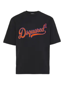 DSQUARED2: Чёрная футболка 