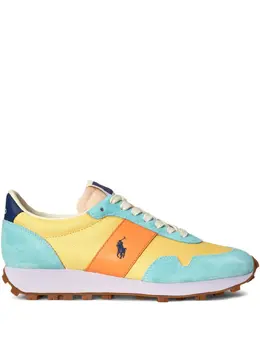 Polo Ralph Lauren: Жёлтые кроссовки 