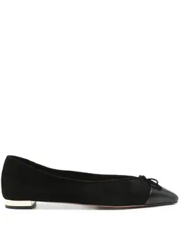 Aquazzura: Чёрные балетки 