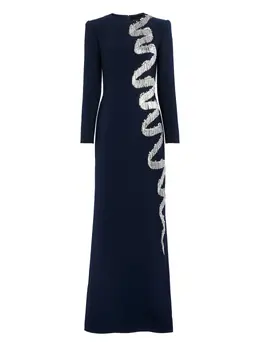 Jenny Packham: Длинное платье 