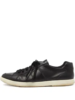 Prada Pre-Owned: Чёрные кроссовки 