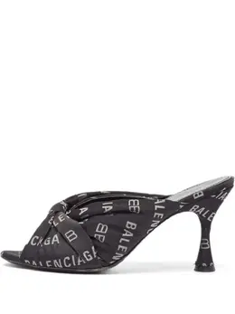 Balenciaga Pre-Owned: Чёрные сандалии 
