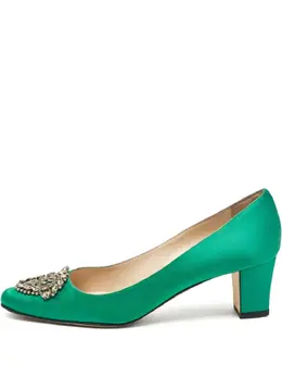 Manolo Blahnik: Зелёные туфли 