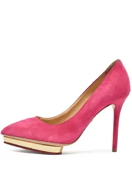 Charlotte Olympia: Розовые туфли 