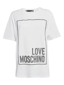 Moschino Pre-Owned: Футболка с принтом 