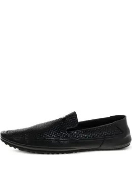 Versace Pre-Owned: Чёрные туфли 