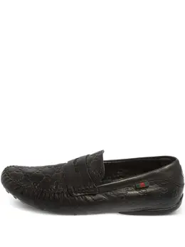 Gucci Pre-Owned: Чёрные туфли 