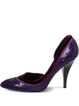 Gucci Pre-Owned: Тёмные туфли 
