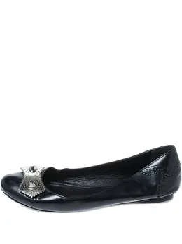 Balenciaga Pre-Owned: Чёрные балетки 