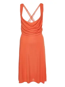 Versace Pre-Owned: Драпированное платье 