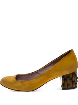 Gucci Pre-Owned: Жёлтые туфли 