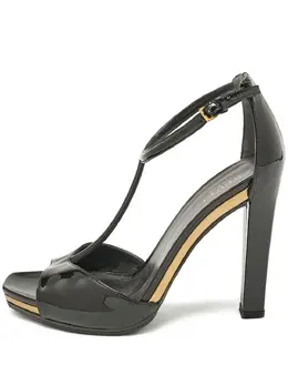 Gucci Pre-Owned: Чёрные туфли 