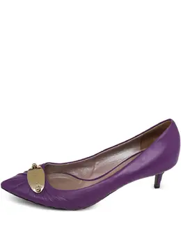 Versace Pre-Owned: Фиолетовые туфли 