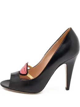 Gucci Pre-Owned: Чёрные сандалии 