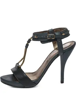 Lanvin Pre-Owned: Тёмные сандалии 