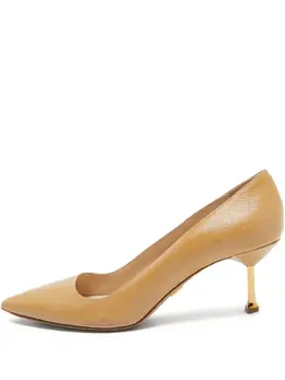 Prada Pre-Owned: Бежевые туфли 