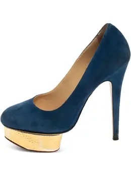 Charlotte Olympia: Голубые туфли 
