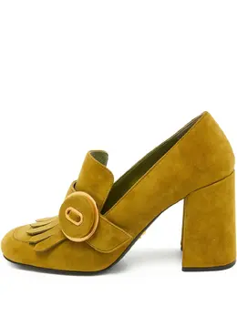 Prada Pre-Owned: Жёлтые туфли 