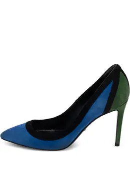 Gucci Pre-Owned: Голубые туфли 