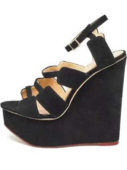 Charlotte Olympia: Чёрные сандалии 