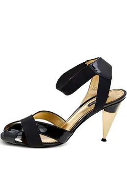 Dolce & Gabbana Pre-Owned: Чёрные сандалии 