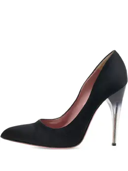 Prada Pre-Owned: Чёрные туфли 