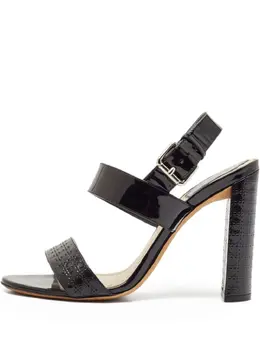 Christian Dior Pre-Owned: Чёрные сандалии 
