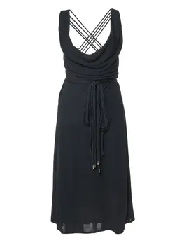 Versace Pre-Owned: Драпированное платье 