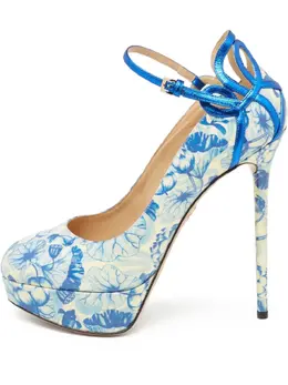 Charlotte Olympia: Голубые туфли 
