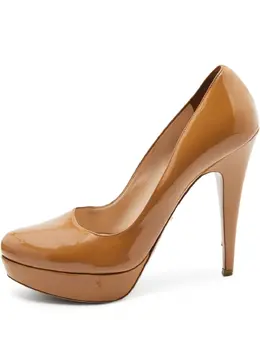 Prada Pre-Owned: Бежевые туфли 