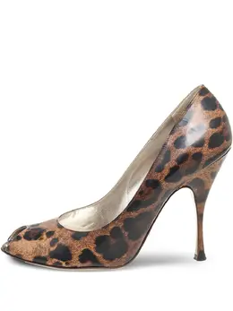 Dolce & Gabbana Pre-Owned: Коричневые туфли 