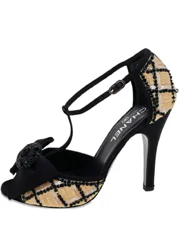 CHANEL Pre-Owned: Бежевые туфли 