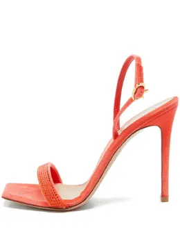 Gianvito Rossi: Оранжевые сандалии 
