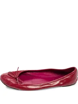 Gucci Pre-Owned: Розовые балетки 